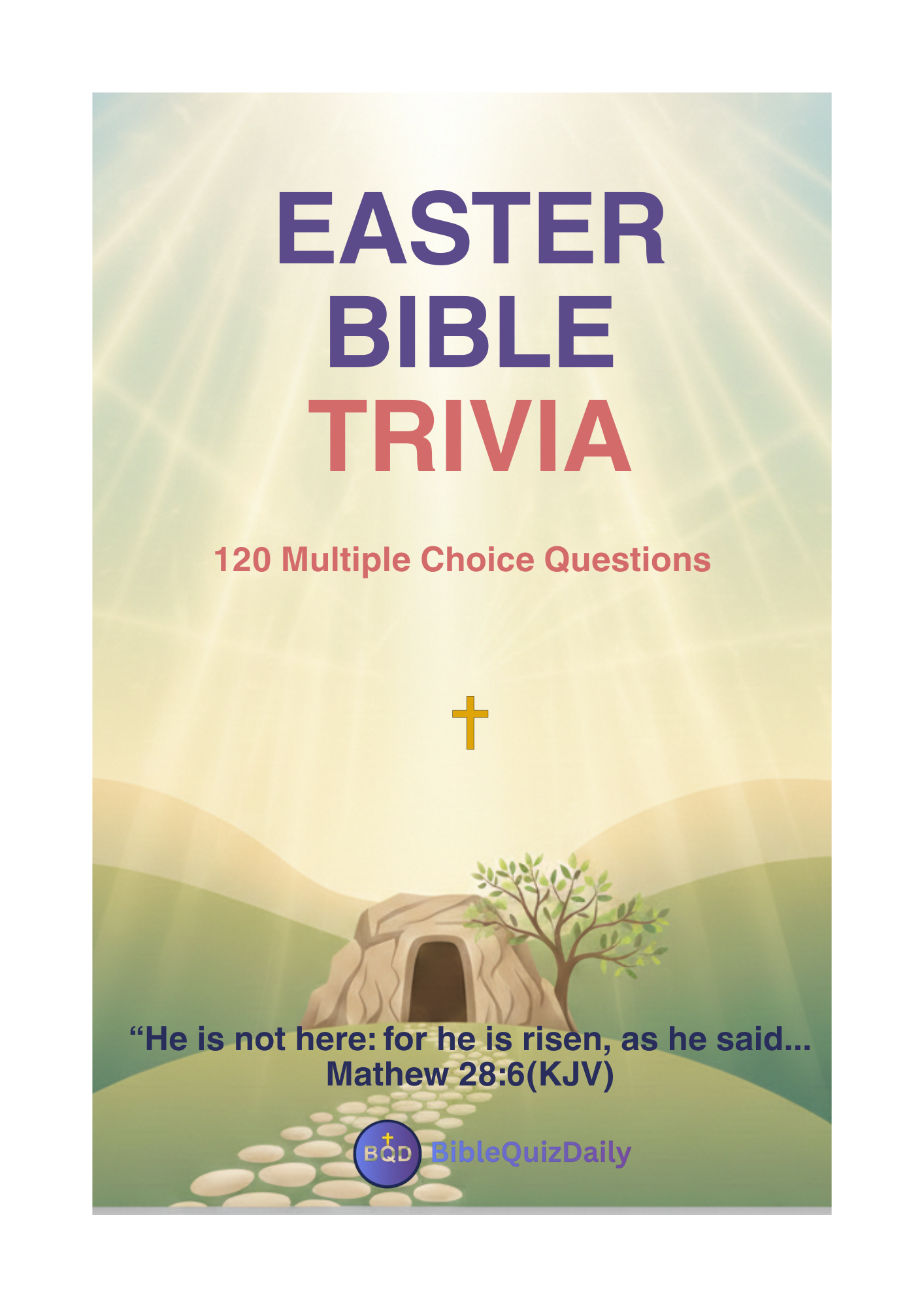 Easter Bible Trivia printable KJV