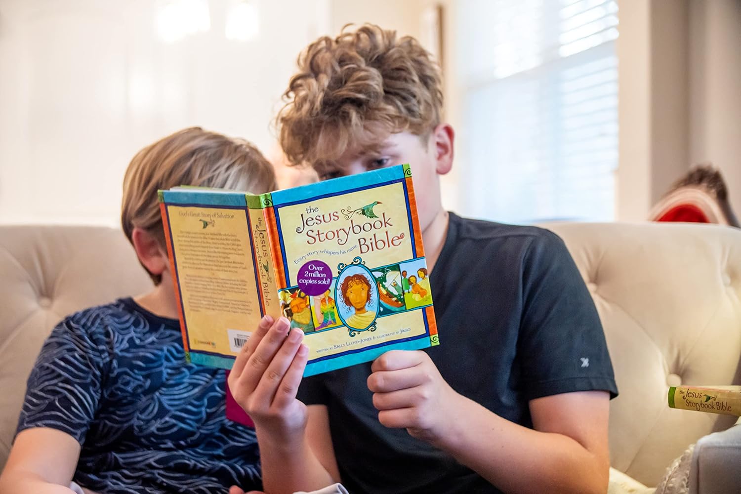 Jesus Storybook Bible reading